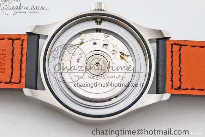 MIROTIME 0503 UrbanStyle Mark XVIII IW327012 SS M+F 1:1 Best Edition White Dial on Black Leather Strap A 7054